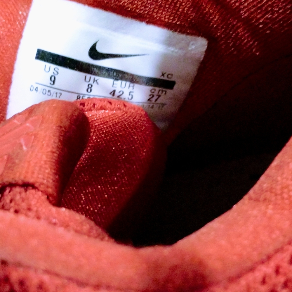 NIKE University Red, Grey & White Baskeball Shoes - Picture 15 of 15